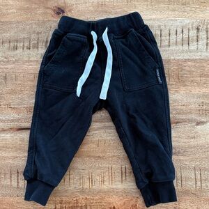 Little Bipsy Joggers with White Drawstrings